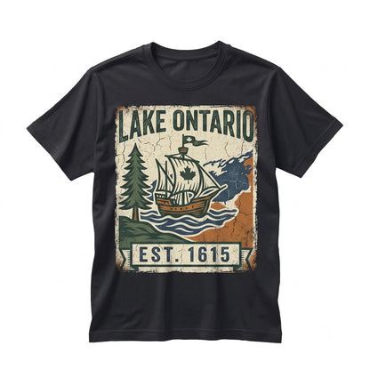 Lake Ontario Anti Political Protest Activist Graphic Unisex TShirt