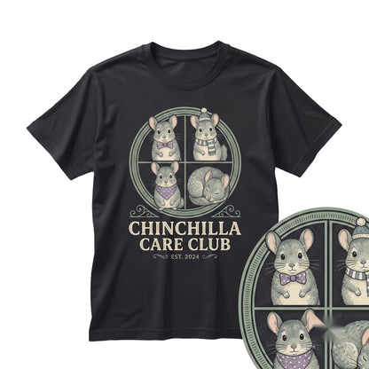 Chinchilla Graphic Pet Owner Gift Adorable Kawaii Rodent Animal Unisex TShirt