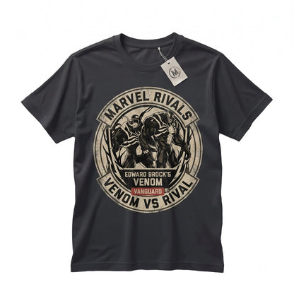 Retro Arcade Fighting Game Alien Parasite Vintage Graphic Print Short Sleeve Cotton Unisex TShirt