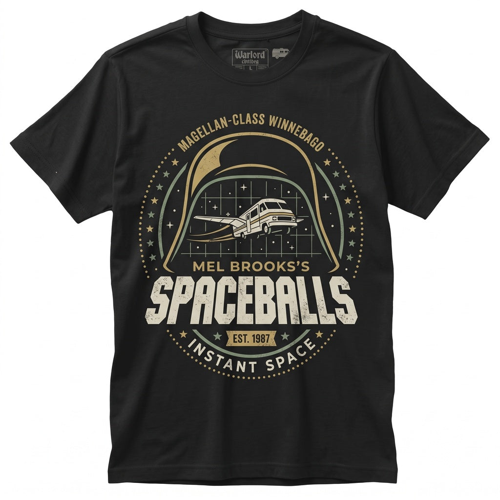Spaceballs Vintage Sci-Fi Comedy Movie Graphic Print Casual Cotton Unisex TShirt