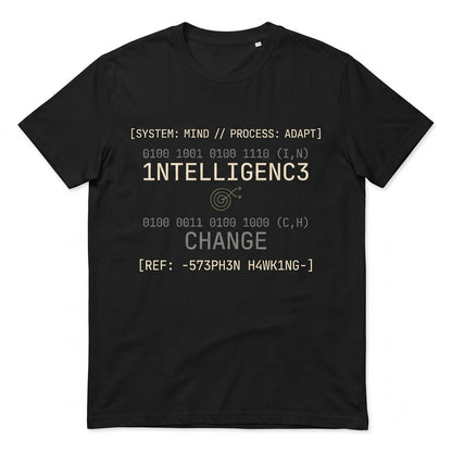 Stephen Hawking Intelligence Quote Physics Science Geek Nerd Birthday Gift Apparel Unisex TShirt