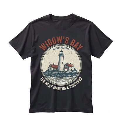 Widows Bay Travel Funny Retro TV Graphic Souvenir Unisex TShirt