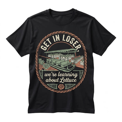 Get In Loser Retro Magical Theme Park Trip Graphic Trendy Oversized Unisex TShirt