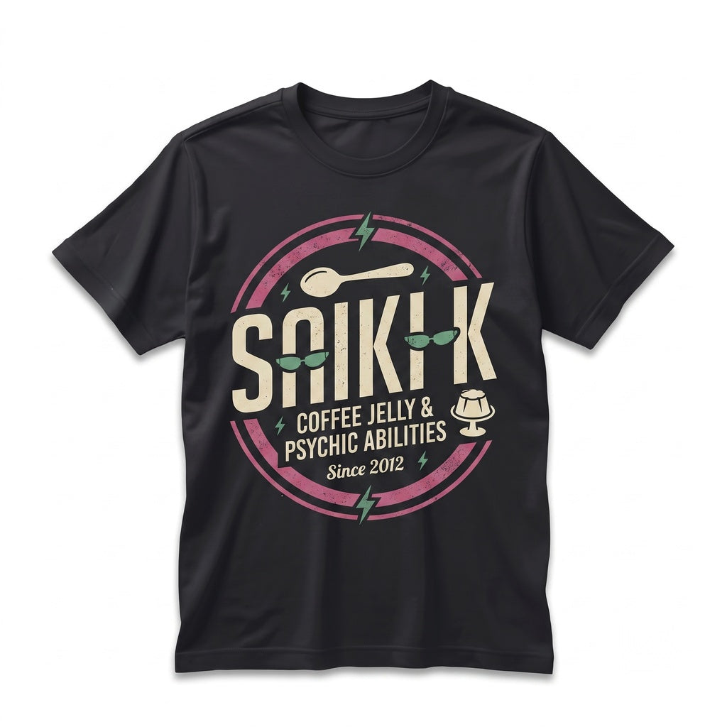 Saiki K Annoyed Face Psychic Anime Graphic Cotton Unisex TShirt