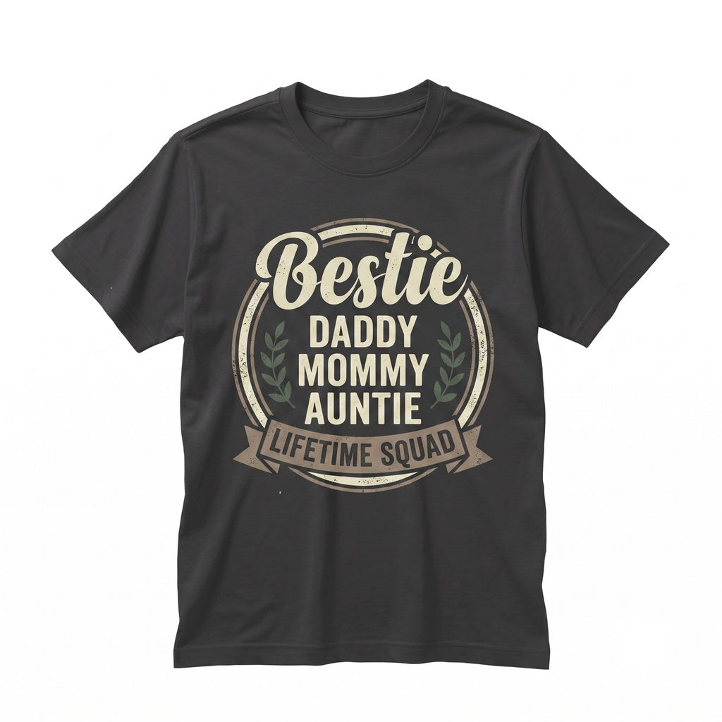 Daddy is My Bestie Fathers Day Matching Family Present, Unisex TShirt