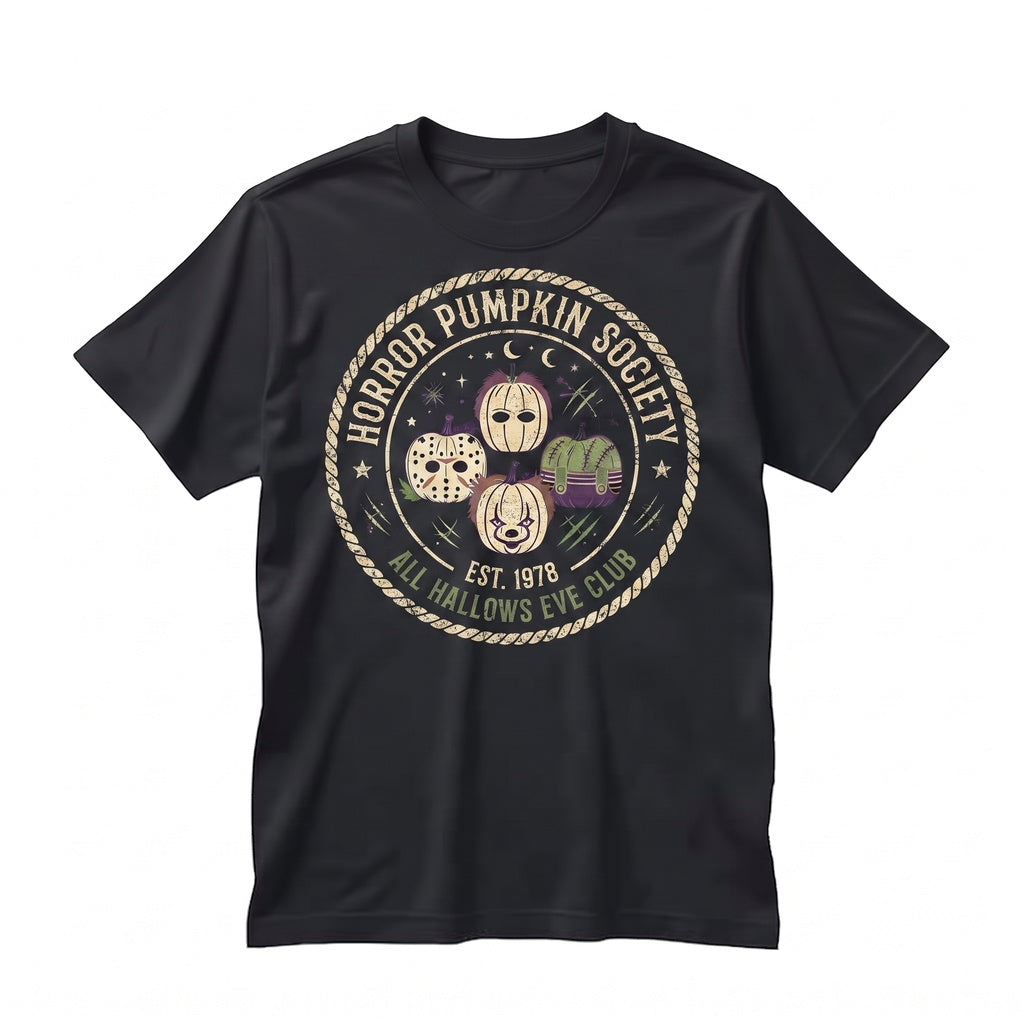 Halloween Horror Pumpkin Spooky Season Graphic Apparel Unisex TShirt
