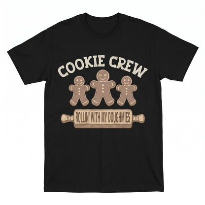 Funny Christmas Cookie Crew Holiday Baking Graphic Gift Unisex TShirt