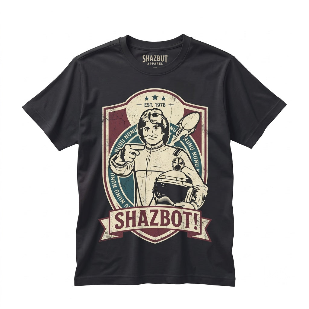 Vintage Alien Sitcom Graphic Print Cotton Apparel Unisex TShirt