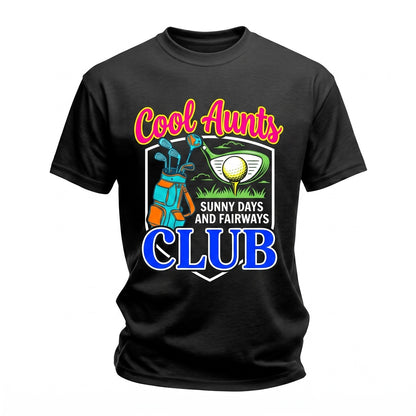 Cool Golf Aunt Funny Summer Cute Matching Family Gift Unisex TShirt