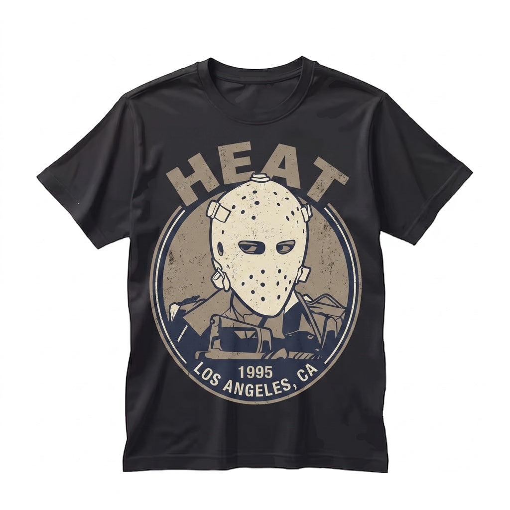 Vintage 1990s Action Movie Streetwear Heat Graphic Unisex TShirt