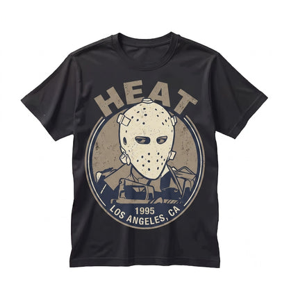 Vintage 1990s Action Movie Streetwear Heat Graphic Unisex TShirt