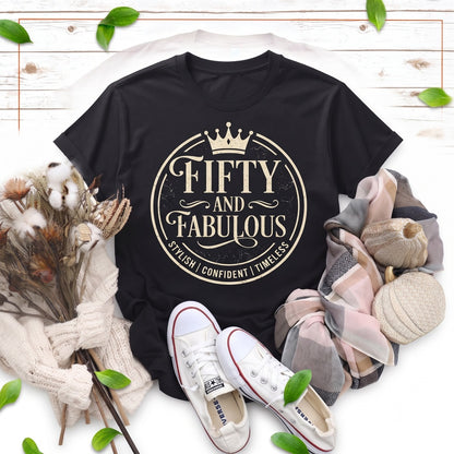 50th Birthday Shirt 50 Yall Fifty & Fabulous Happy AF Gift for Women Tee Unisex TShirt