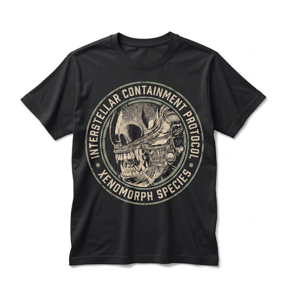 Vintage Grunge Sci-Fi Horror Extraterrestrial Movie Graphic Crewneck Fleece Pullover Unisex TShirt