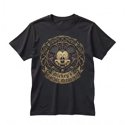 Retro Mouse Costume Vampire Halloween Not-So-Scary Theme Park Matching Family Party Graphic Apparel, Unisex TShirt