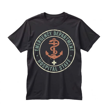 Emergency Department ER Nurse Healthcare Paramedic Medical Graphic Gift Apparel Unisex TShirt