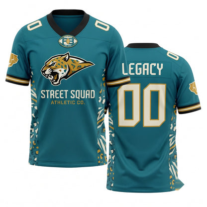 Unisex Football Fan Jersey - Breathable Stitched Mesh Athletic Game Day Shirt