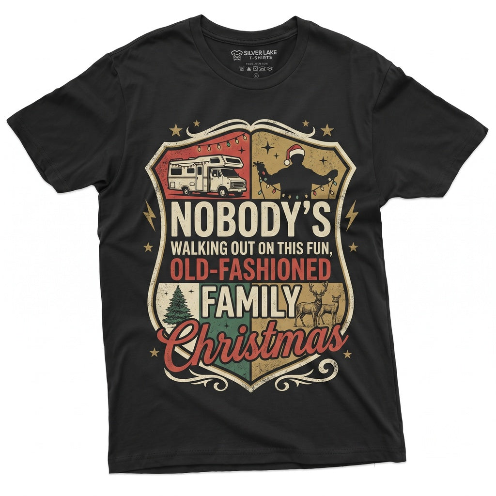 Old Fashioned Family Vacation Movie Quote Holiday Apparel Graphic Unisex TShirt