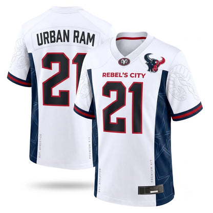 Unisex Football Fan Game Day Jersey Lightweight Breathable Athletic Mesh Sportswear