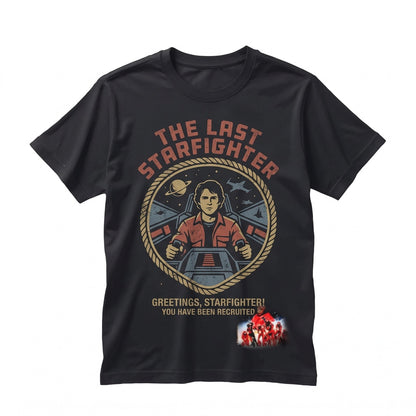 Retro 1984 Sci-Fi Space Arcade Gunstar Graphic Unisex TShirt