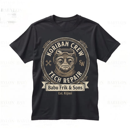 Vintage Retro Anzellan Babu Frik Droidsmith Sci-Fi Alien Fan Apparel Unisex TShirt
