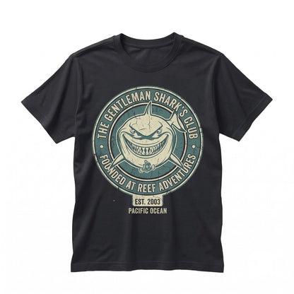 Vintage Clownfish Ocean Adventure Family Vacation Graphic Bruce Shark Movie Travel Apparel Unisex TShirt