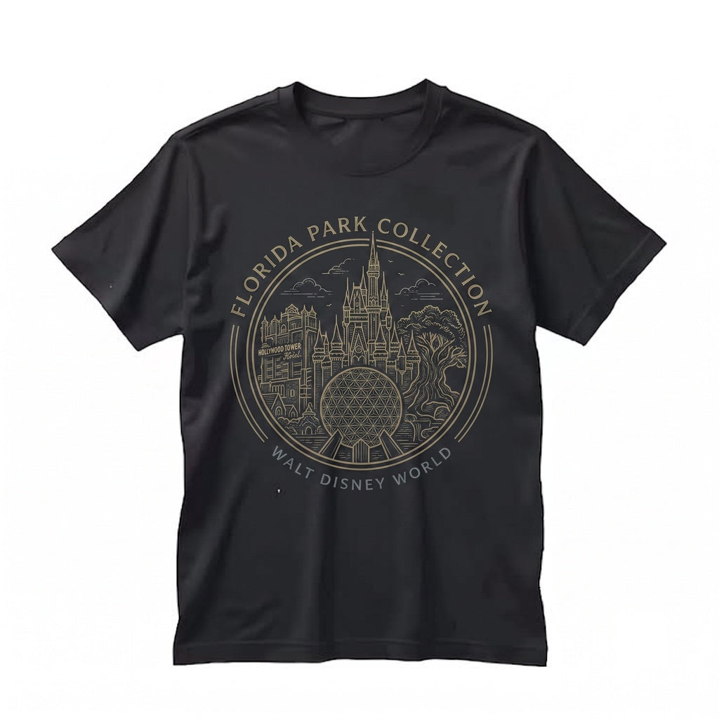 Orlando Theme Park Vacation Matching Family Trip, Florida Safari Adventure Movie Studio Unisex TShirt