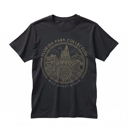 Orlando Theme Park Vacation Matching Family Trip, Florida Safari Adventure Movie Studio Unisex TShirt