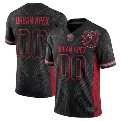 Unisex Breathable Stitched Athletic Football Fan Jersey - Lightweight Game Day Sports Shirt