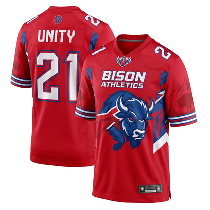 Unisex Custom Football Fan Jersey - Stitched Mesh Breathable Game Day Athletic Shirt