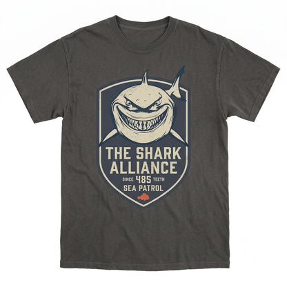 Vintage Clownfish Ocean Adventure Family Vacation Graphic Bruce Shark Movie Travel Apparel Unisex TShirt