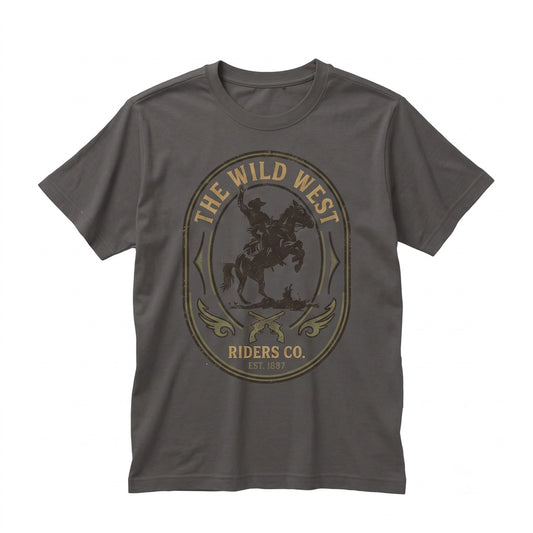 Vintage Cowboy Graphic Rodeo Western Country Apparel Unisex TShirt
