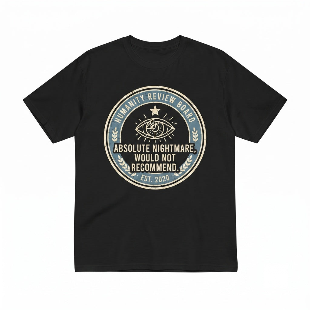People One Star Funny Sarcastic Review Absolute Nightmare Introverts Humor Apparel Unisex TShirt