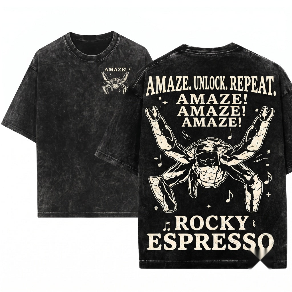 Project Hail Mary Amaze Rocky Sci-Fi Book Fan Alien Music Graphic Gift Unisex Wash T-Shirt