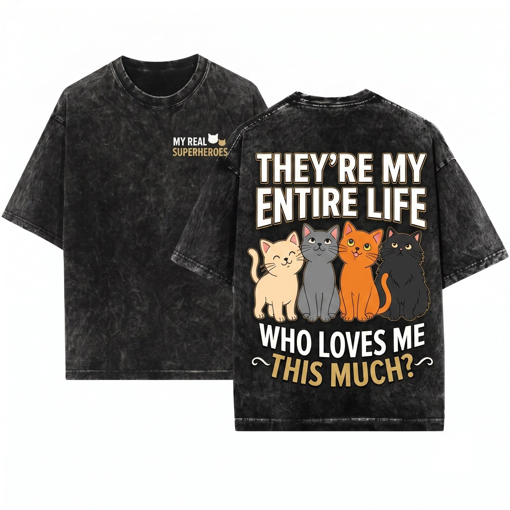 I Left My Cats For This Funny Lover Sarcastic Kitty Pet Parent Gift Unisex Wash T-Shirt