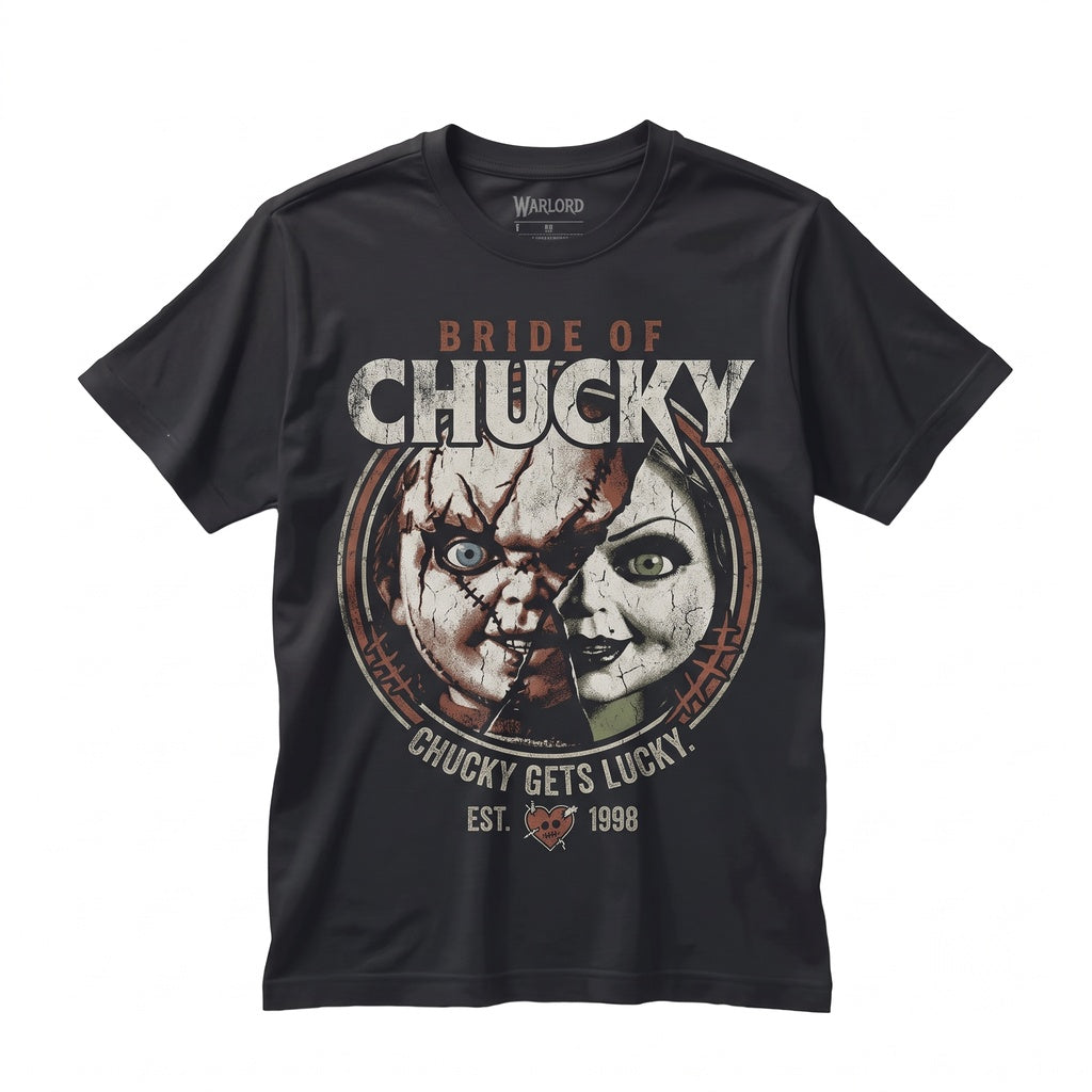 Vintage Killer Doll Graphic Cotton Horror Movie Fan Merch Apparel Unisex TShirt