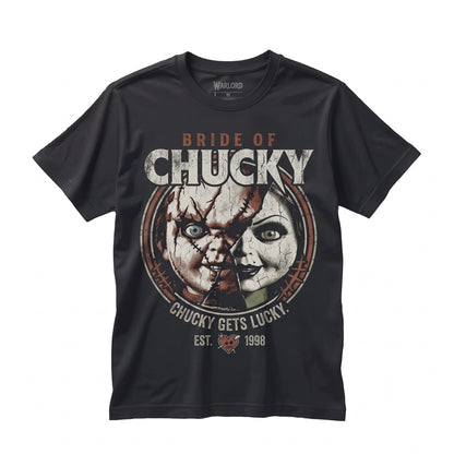 Vintage Killer Doll Graphic Cotton Horror Movie Fan Merch Apparel Unisex TShirt