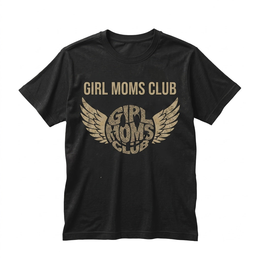 Girl Moms Club Graphic Cute Mama Daughter Aesthetic Lifestyle Mothers Day Gift Proud Top Unisex TShirt