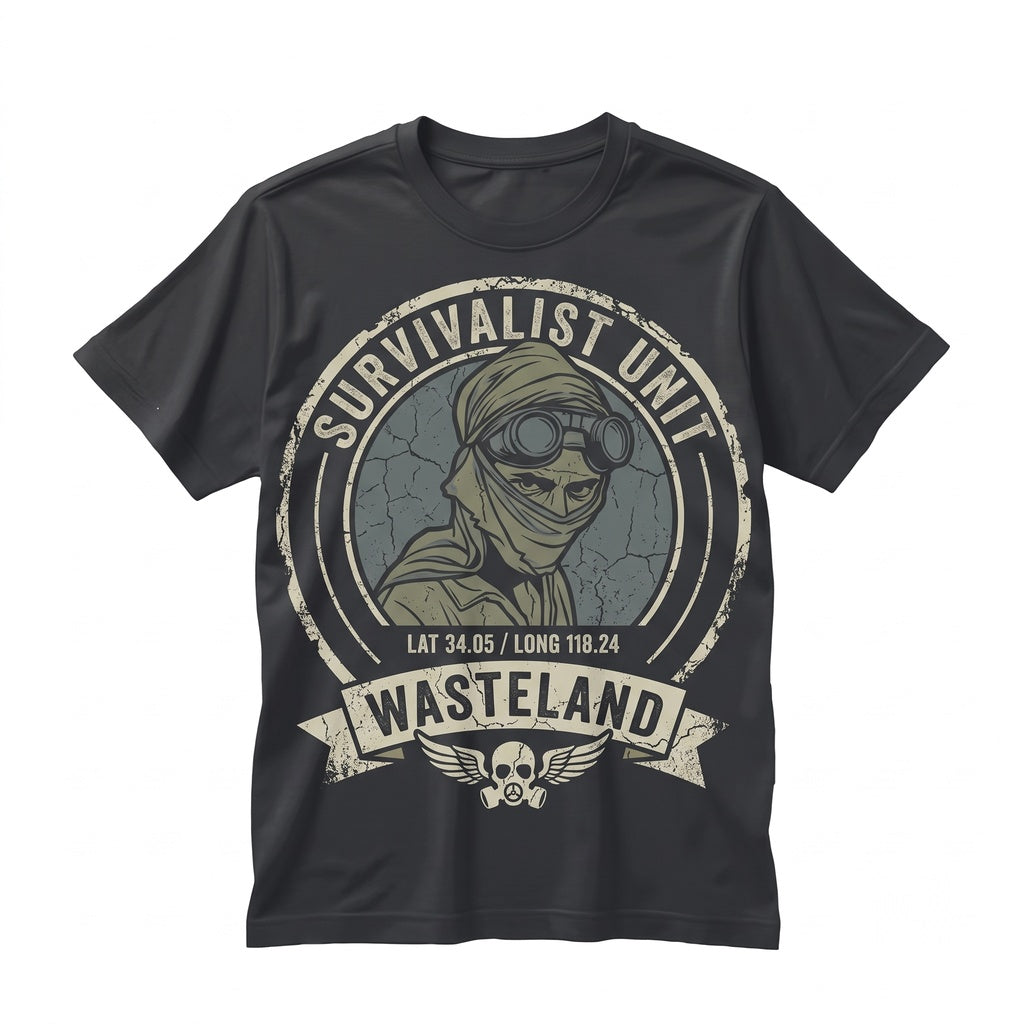 Dystopia Cyberpunk Apocalyptic Grunge Sci-Fi Graphic Unisex TShirt