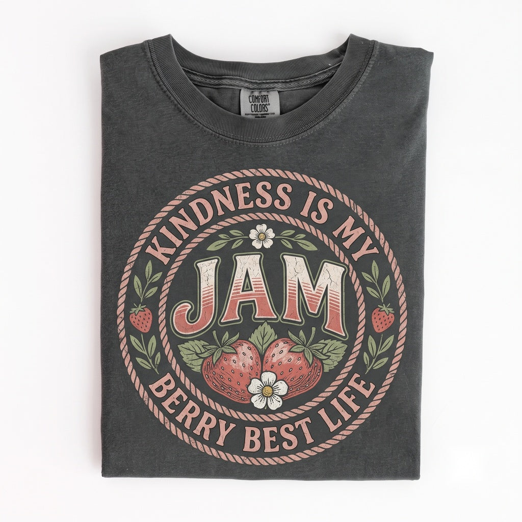 Positive Teacher Kindness Strawberry Graphic Classroom Floral Gift Unisex TShirt