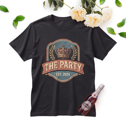 Wife of the Party Bachelorette Bridal Crew Matching Squad Wedding Unisex TShirt