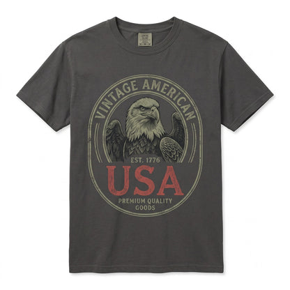 Patriotic USA Eagle 4th of July America 250th Anniversary Vintage Americana Graphic Unisex TShirt