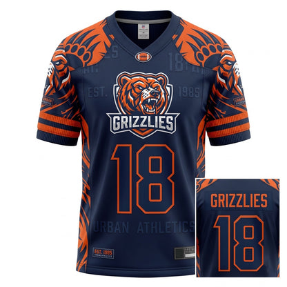 Unisex Football Fan Jersey - Stitched Game Day Athletic Mesh Sports Apparel