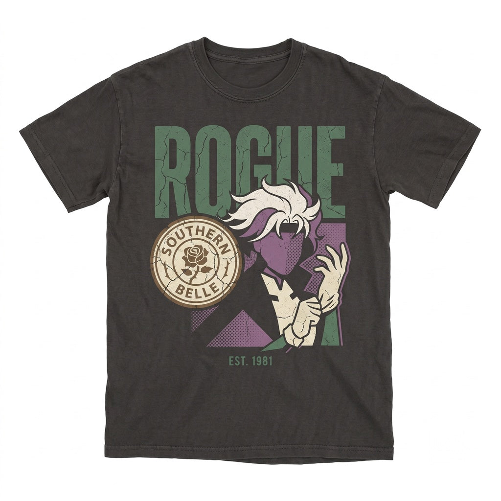 Vintage Rogue Comic Mutant Superhero Graphic Gambit 90s Apparel Unisex TShirt