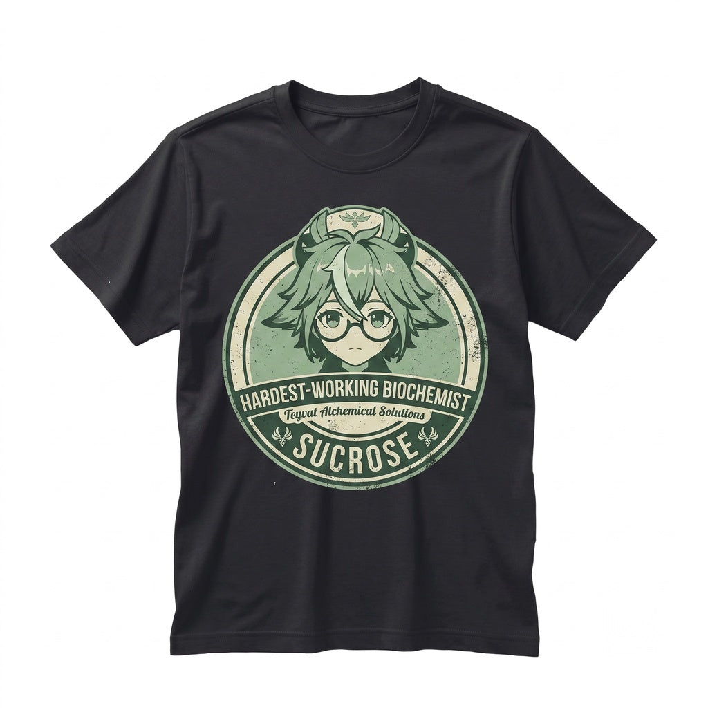 Sucrose Alchemist Anemo Anime Graphic Cotton Unisex TShirt