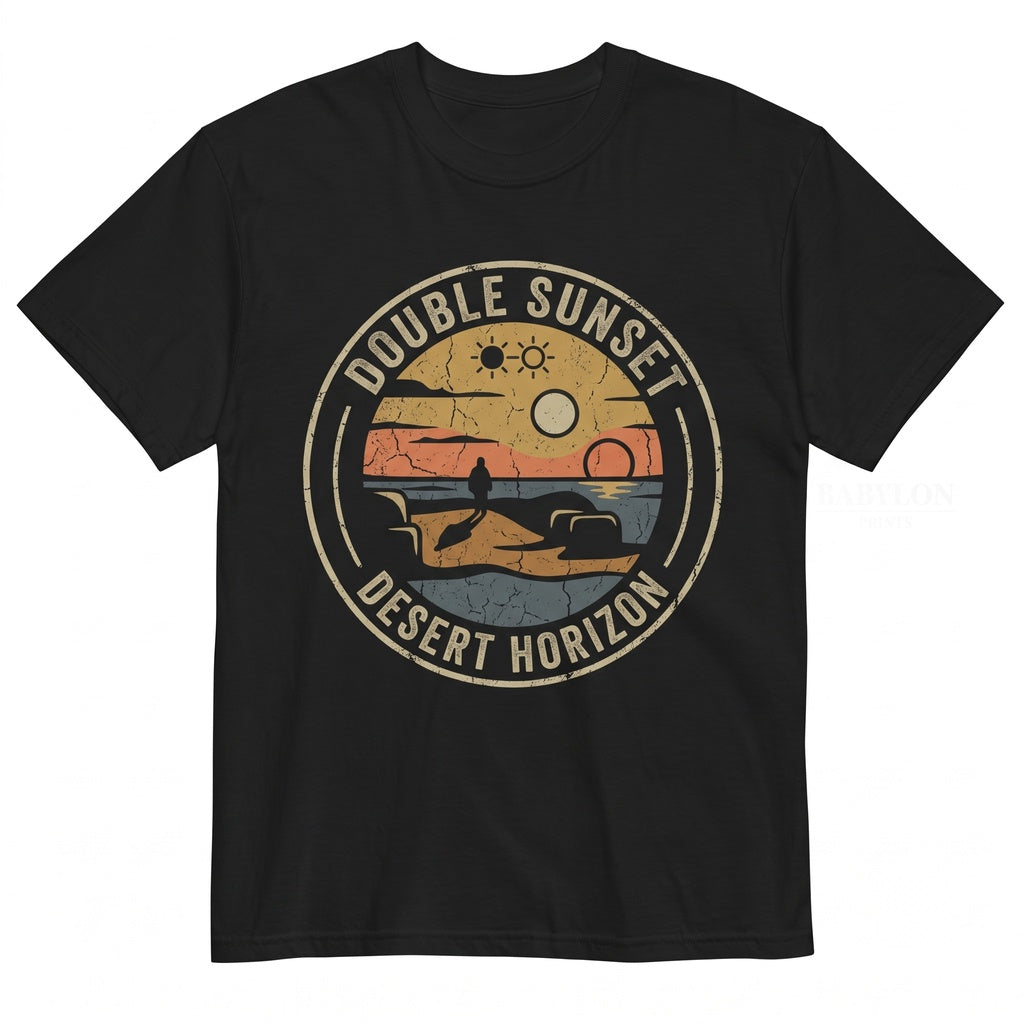 Vintage Painted A New Hope Sci-Fi Graphic Luke Skywalker Galactic Hero Retro Unisex TShirt