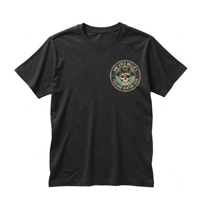 One-Eyed Willie Treasure Hunt Retro 1980s Movie Graphic Adventure Pirate Top Unisex TShirt