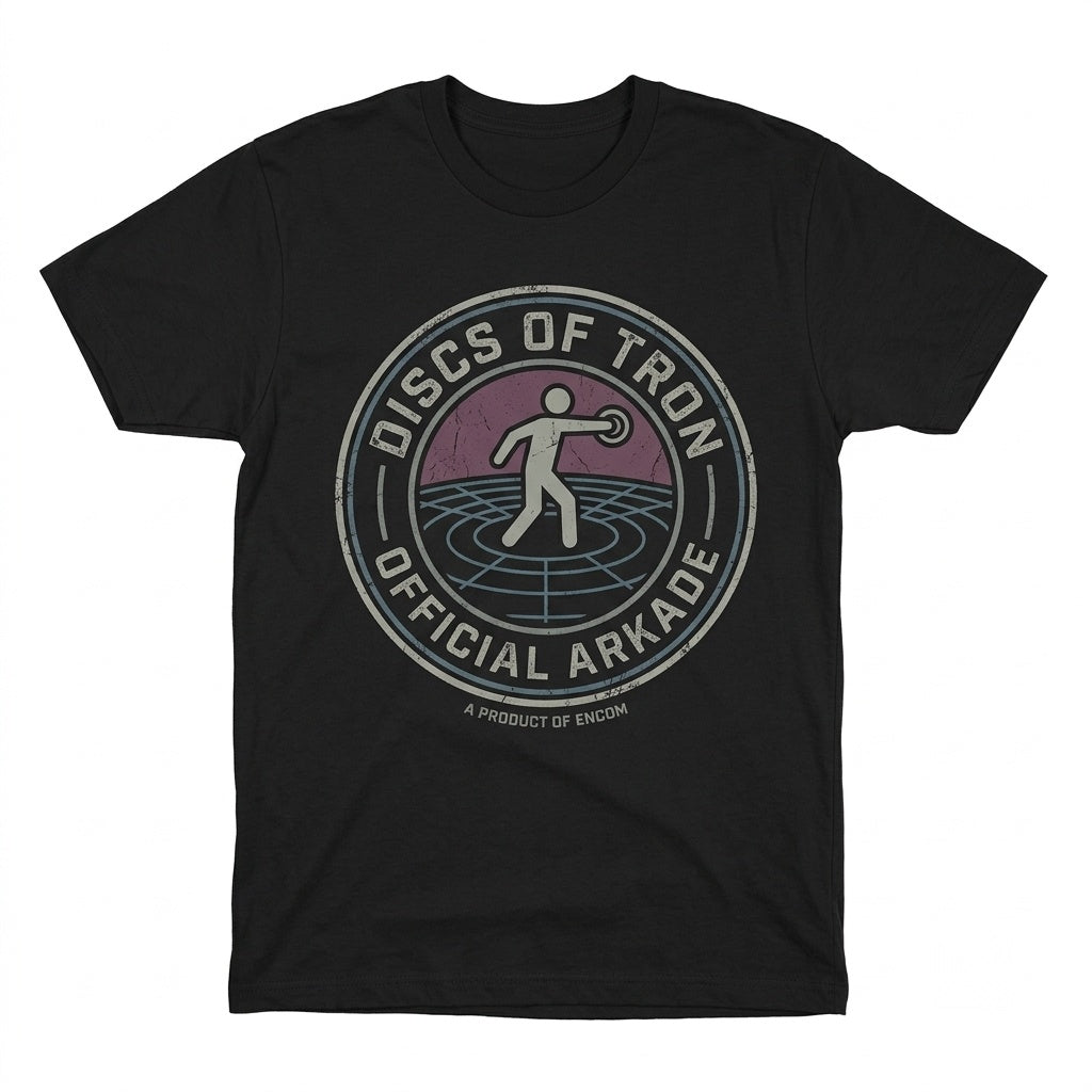 Discs of Tron Vintage Arcade Game Unisex TShirt