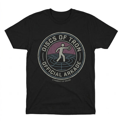 Discs of Tron Vintage Arcade Game Unisex TShirt