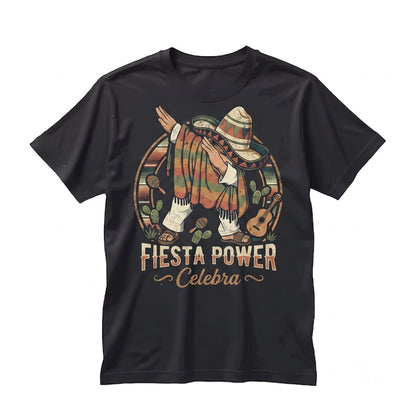 Dabbing Taco Cinco de Mayo Funny Fiesta Food Humor Mexican Party Graphic Apparel Unisex TShirt