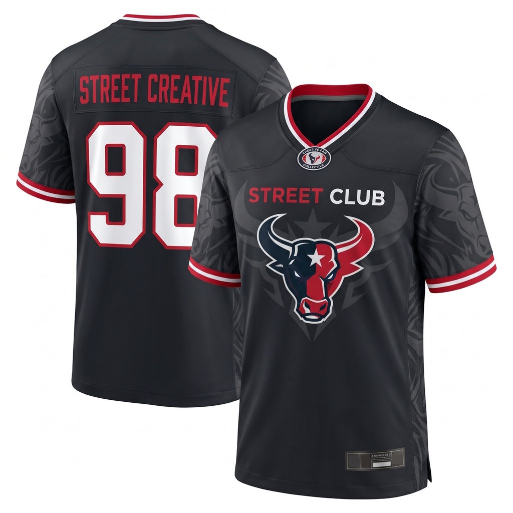 Unisex Football Game Day Fan Jersey - Breathable Lightweight Athletic Mesh